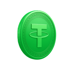 Analysewidget for kryptovalutapriser — dekorativt element